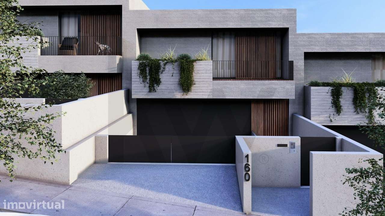 Moradia T3 em construção, piscina aquecida, churrasqueira e jardim. Ur - Grande imagem: 2/7