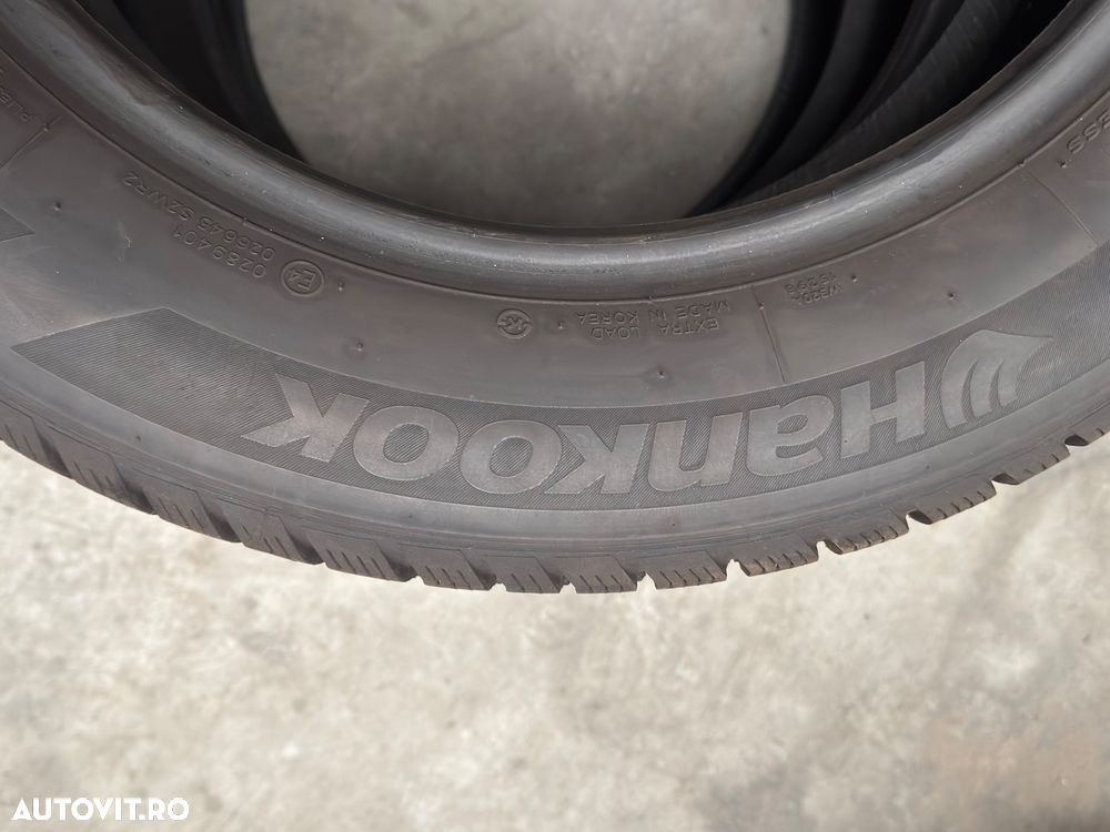 Vând 4 anvelope 225/60/18 hankook de iarnă ca noi - 7