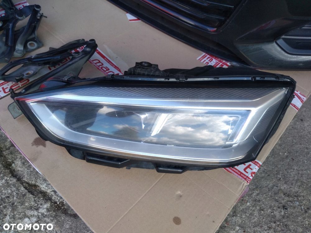KOMPLETNY PRZÓD MASKA ZDERZAK LAMPY PAS PRZEDNI AUDI A5 SPORTBACK 8W LY9T - 15