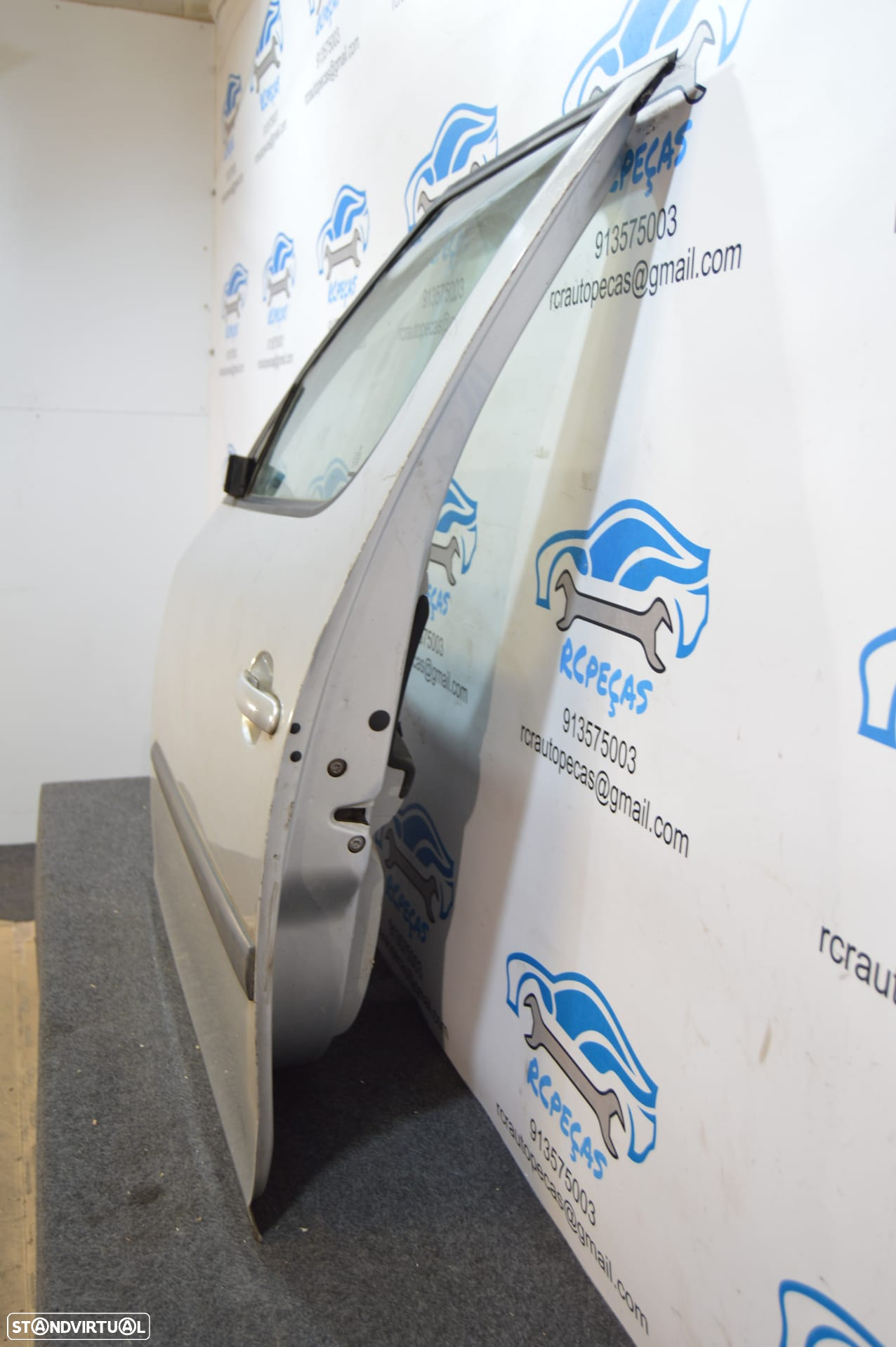 .PORTA FRENTE FRONTAL ESQUERDA SKODA ROOMSTER I 1 MK1 5J 5J7 FECHO ELEVADOR MOTOR PUXADOR VIDRO - 3