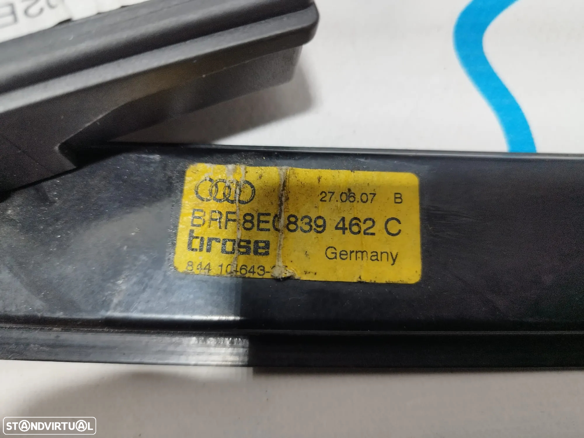 MODULO ELEVADOR REGULADOR VIDRO COM MOTOR BOSCH  TRASEIRO TRÁS DIREITO 0130822831 AUDI A4 B7 AVANT - 4