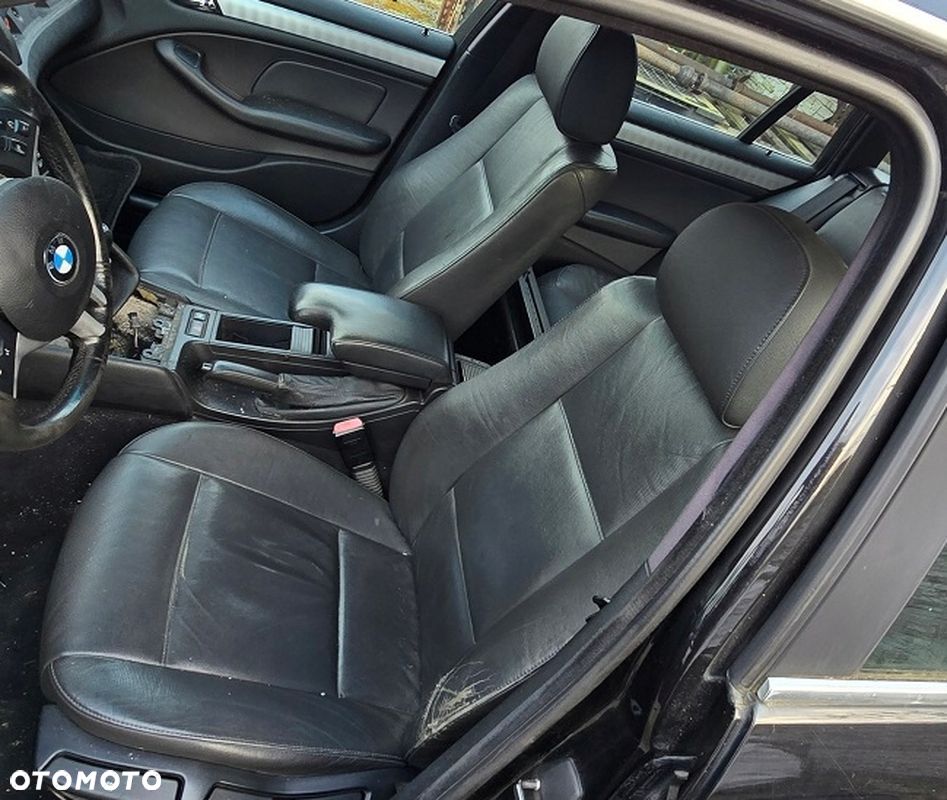 FOTELE SKÓRZANE SKÓRA ELEKTRYCZNE BMW 3 E46 KOMBI TOURING OKAZJA ! - 1