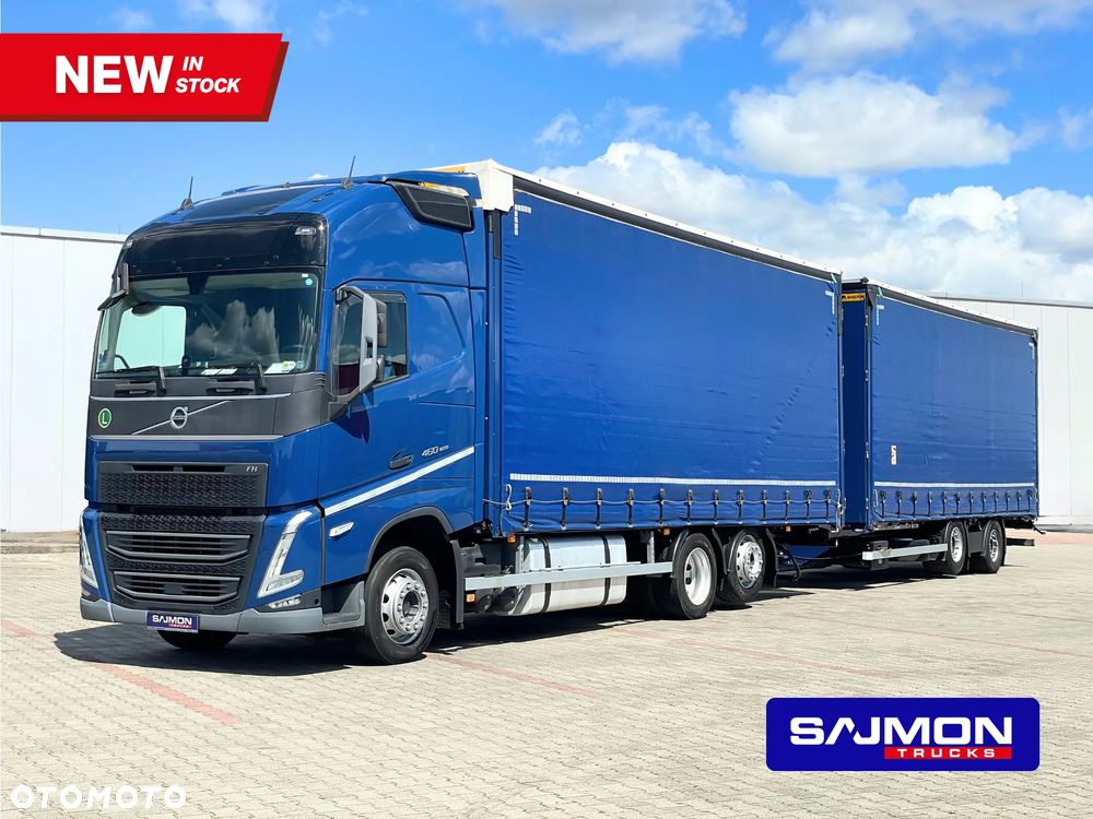 Volvo FH 460 / ZESTAW TANDEM 120M3 / PRZEJAZDOWY / SALON PL - 1