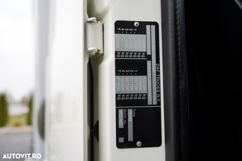 DAF XF 480 / SOLOWKA / SSC / 6X2 / PUNTE RELAXABILĂ / - 38