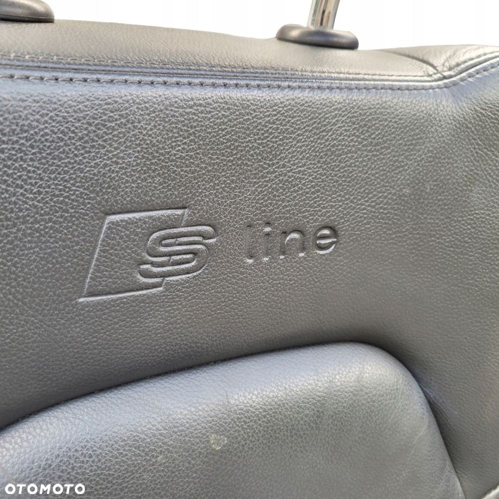 AUDI A6 C6 S-LINE FOTEL PRAWY ELEKTRYCZNY PODGRZEWANY KUBEŁKOWY SKÓRZANY - 8