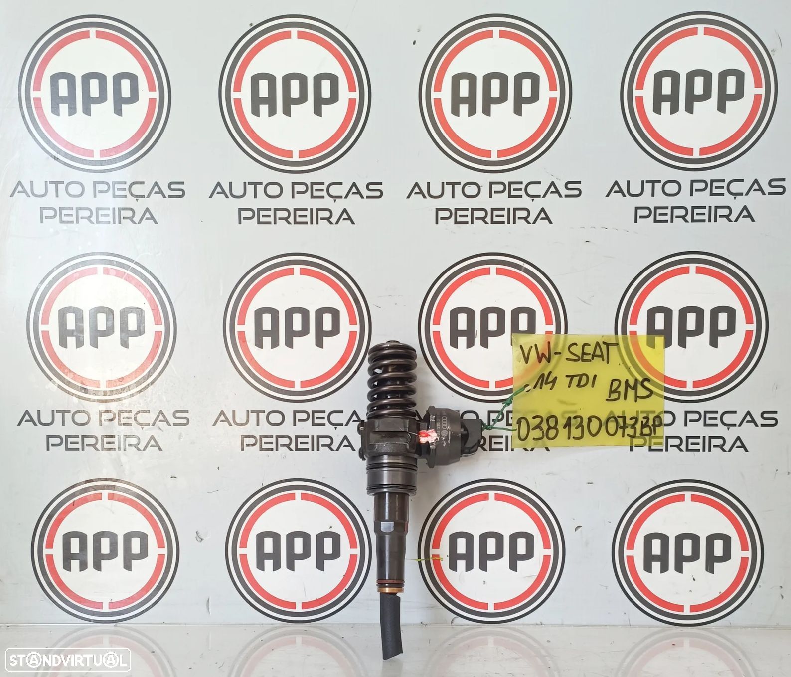 Injetores Seat VW 1.4 TDI motor BMS usados, referência 038130073BP  . - 1
