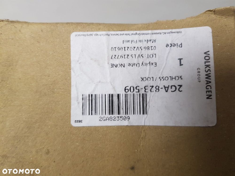 ORYGINALNY ZAMEK RYGIEL MASKI VW GOLF VIII 8 T-ROC 2GA823509 - 5