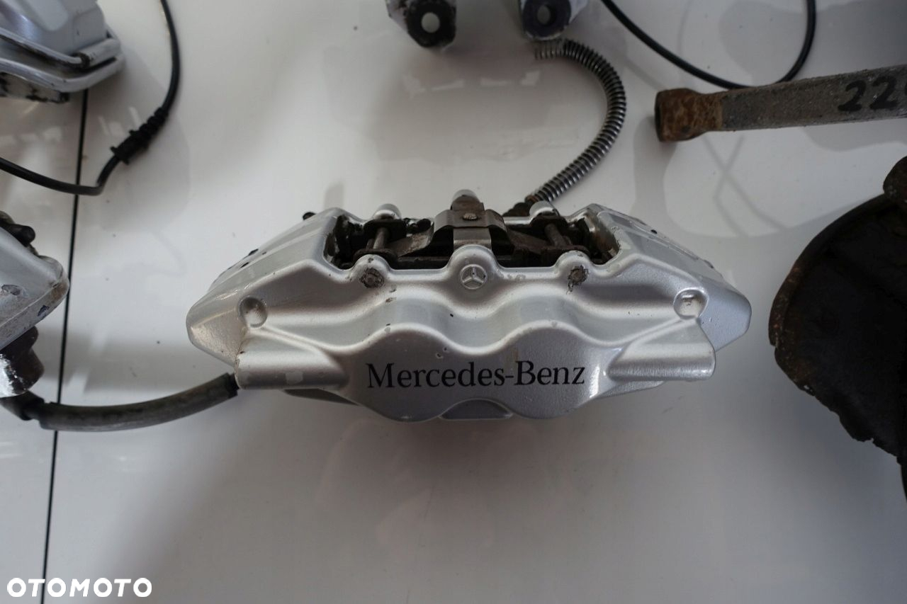 Mercedes w220 w215 zaciski hamulce tarcze 360mm v12 biturb S65 AMG S55 CL55 - 4