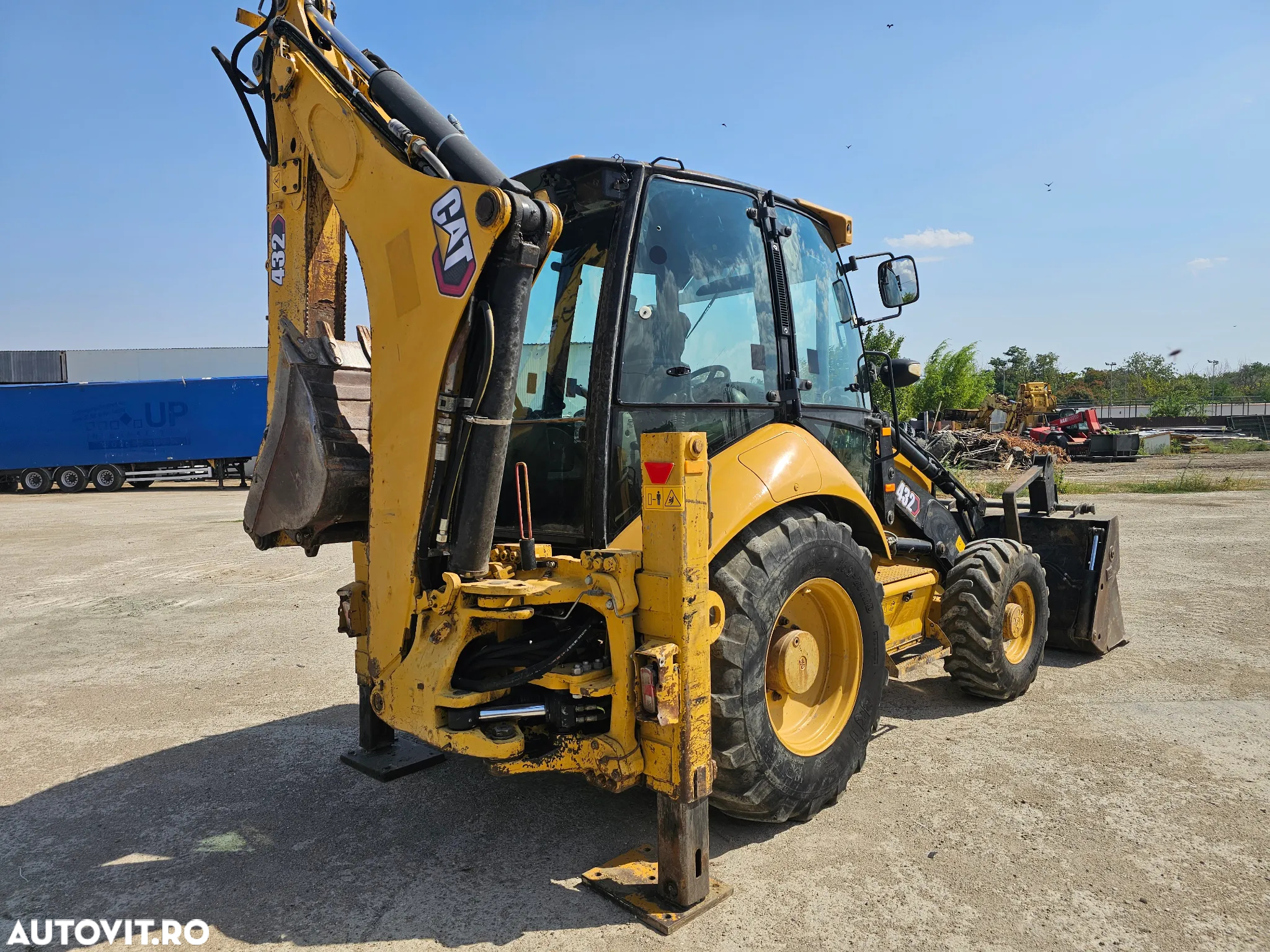 Cat 432 E Premier joystick /airco / autoshift buldoexcavator - 12