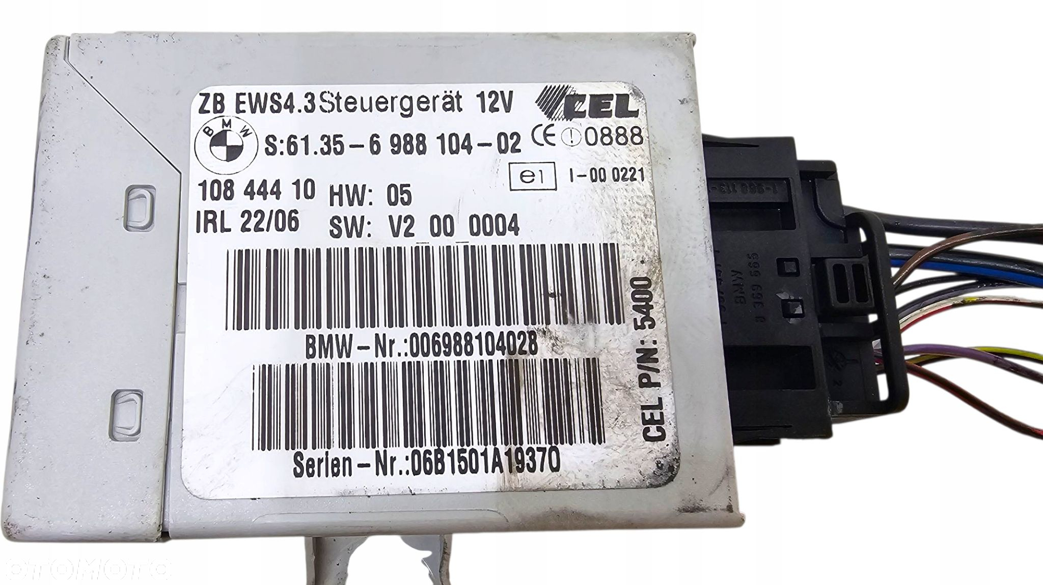 Bmw E46 Cabrio Zestaw Startowy Komputer Kluczyk Sterownik Ews 318Ci Nr 449 - 4