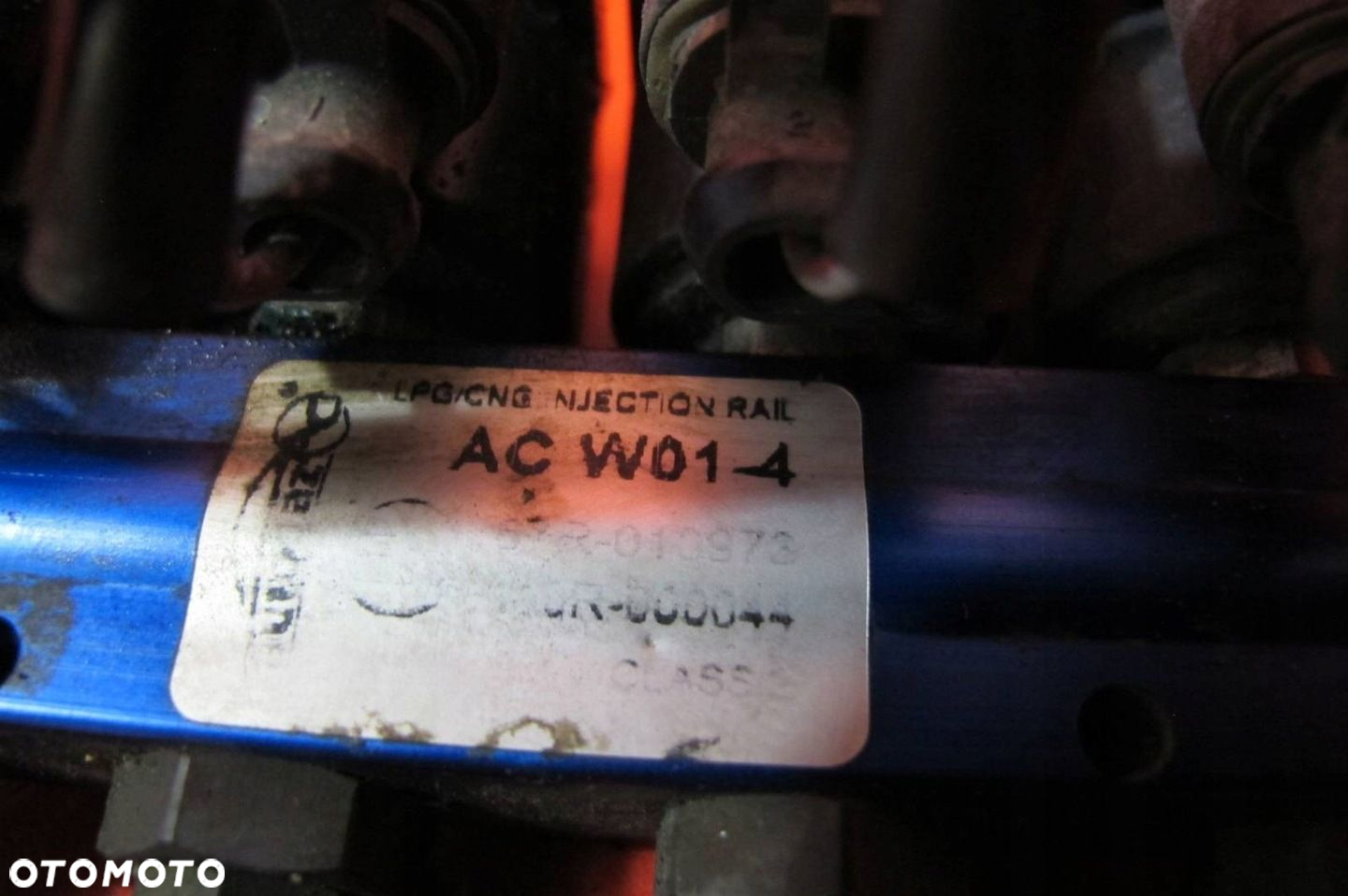 LISTWA WTRYSKOWA WTRYSKIWACZE GAZU LPG AC W01-4 - 5