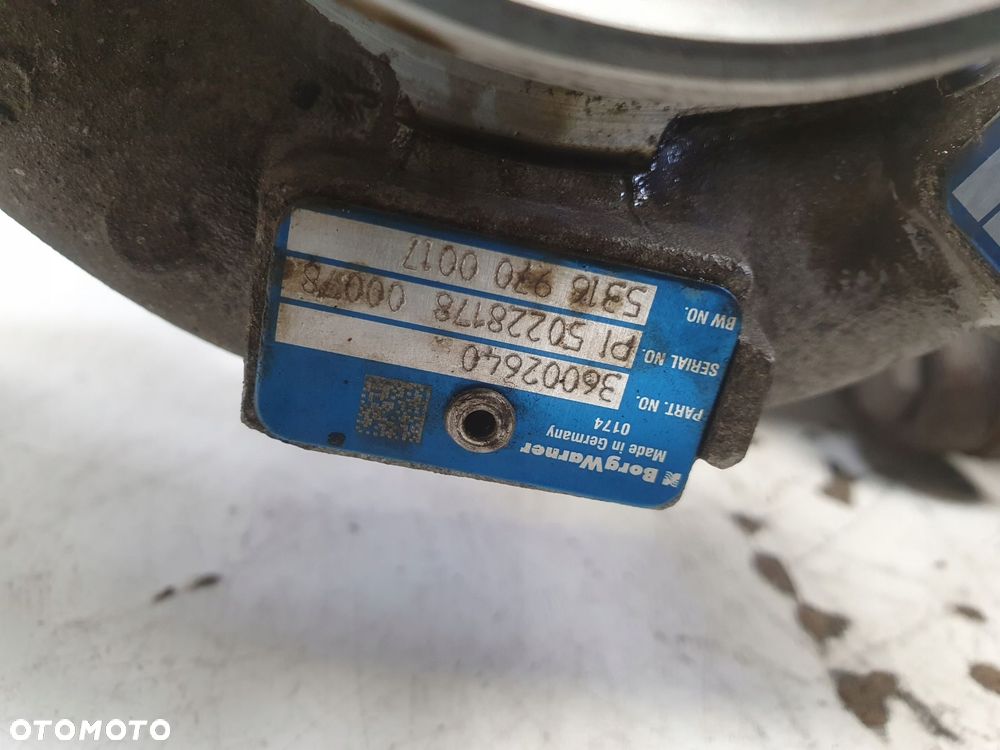 TURBOSPRĘŻARKA Volvo V60 XC60 S80 II 2.4 D5 _ turbo 36002664 D5244T16 - 9