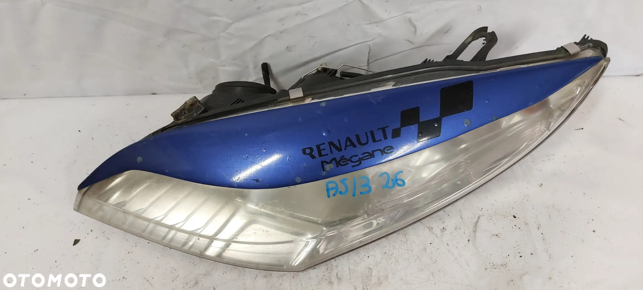 .  LAMPA PRZOD PRZEDNIA LEWA RENAULT MEGANE 3 !USZKODZONE MOCOWANIE! - 2