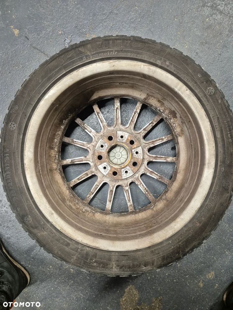 FELGI ALUMINIOWE KOMPLET R17 5x120 8Jx17 ET34 BMW OE 6775616 - 13