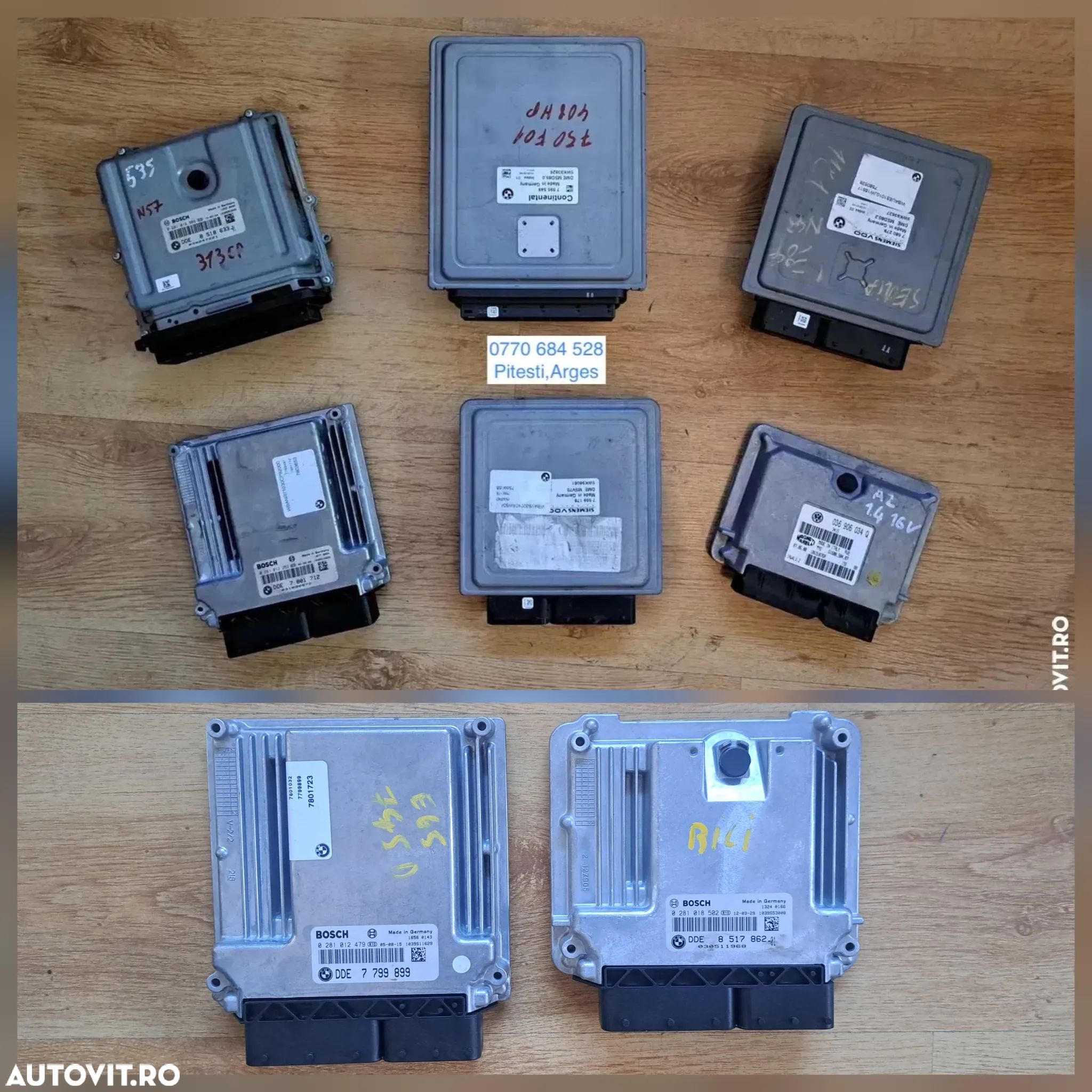Calculator ecu modul motor bmw seria 1 seria 3 seria 5 seria 6 seria 7 audi A2 - 1
