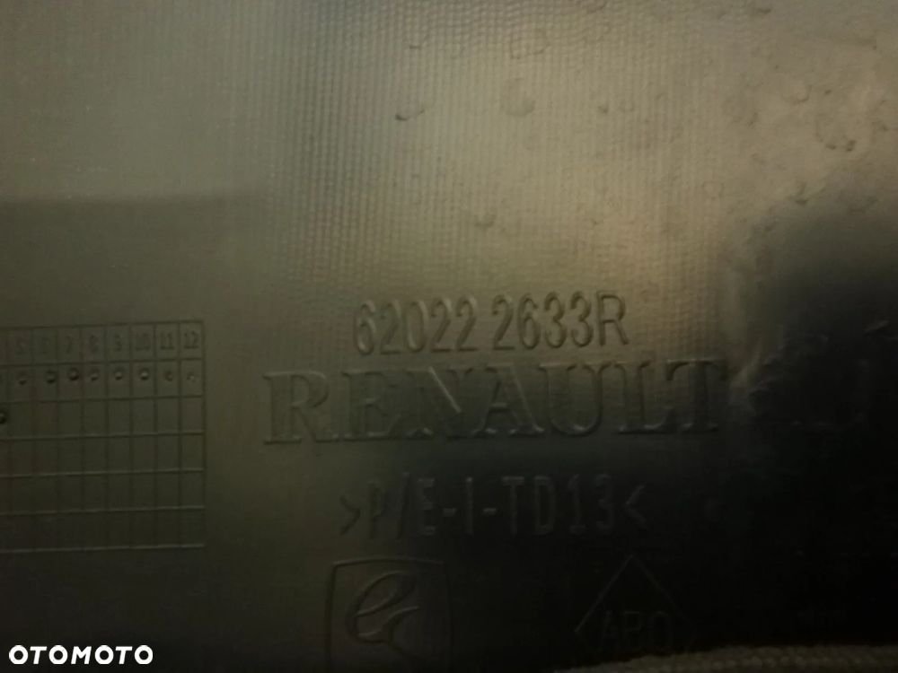 dacia dokker zderzak przód nowy oryginał przedni - 2