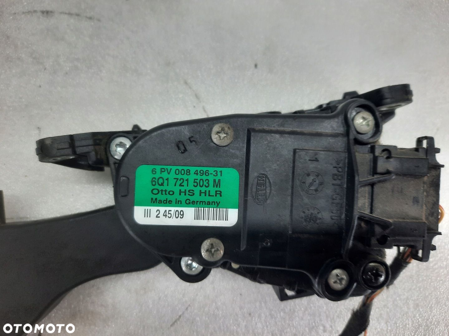 PEDAŁ GAZU POTENCJOMETR IBIZA IV POLO FABIA - 2