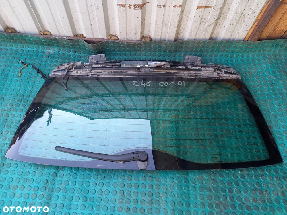 BMW E46 KOMBI SZYBA TYŁ TYLNA ORYGINAŁ OE - 11