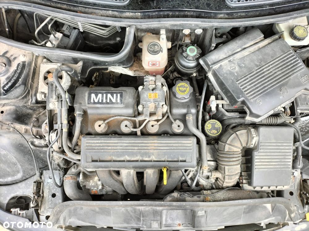 MINI COOPER R50 1,6 W10B16A KOD LAK. 668/9 KLAPA TYŁ TYLNA BAGAŻNIKA ZDERZAK PRZÓD TYŁ DRZWI LEWY PRAWY PRZÓD TYŁ BŁOTNIK SZYBA LUSTERKO LAMPA SILNIK SKRZYNIA CAŁY NA CZĘŚCI - 6