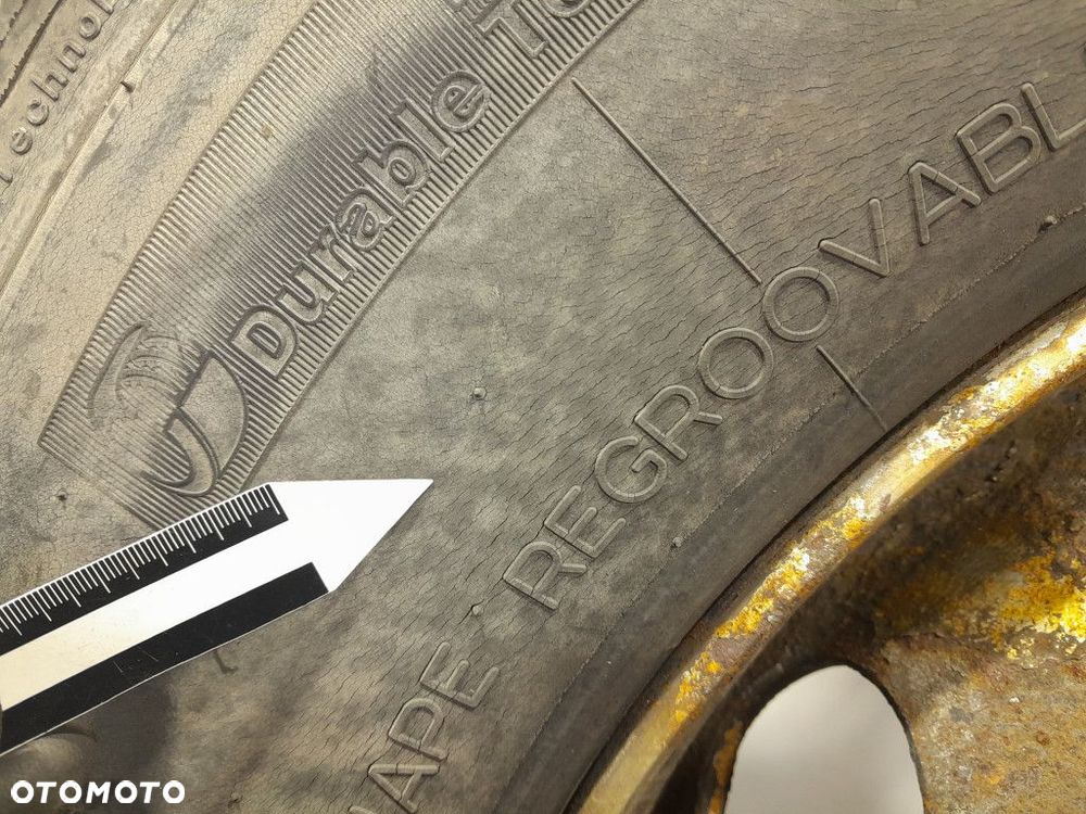 SCANIA R KOŁO TYLNE BLIŹNIAK FELGA STALOWA Z OPONĄ 315/70 R22.5 154/150L - 4