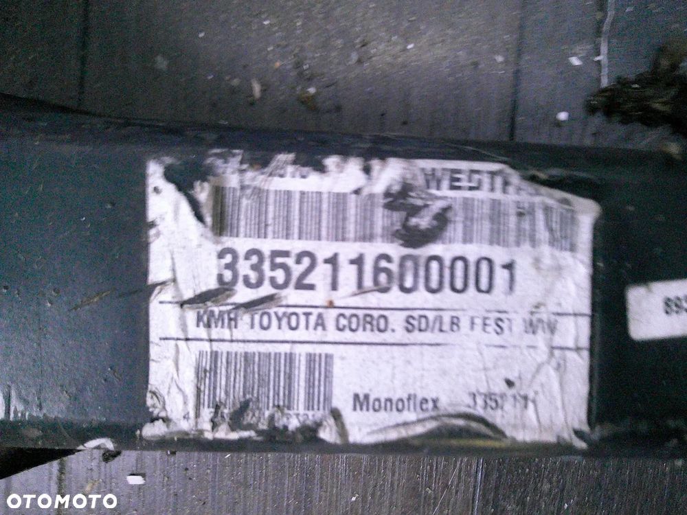 toyota corolla e11 97-02 liftback sedan hak holowniczy westfalia - 3