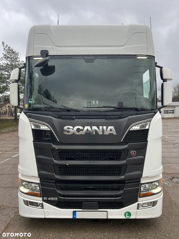 Scania R450 MEGA + KASSBOHRER 2022 ROK / MEGA ZESTAW / ZBIORNIKI 1200 L / RETARDER / KLIMA POSTOJOWA / TACHOGRAF NOWEJ GENERACJI / OŚ PODNOSZONA / REGULOWANY PODNOSZONY DACH !! - 2