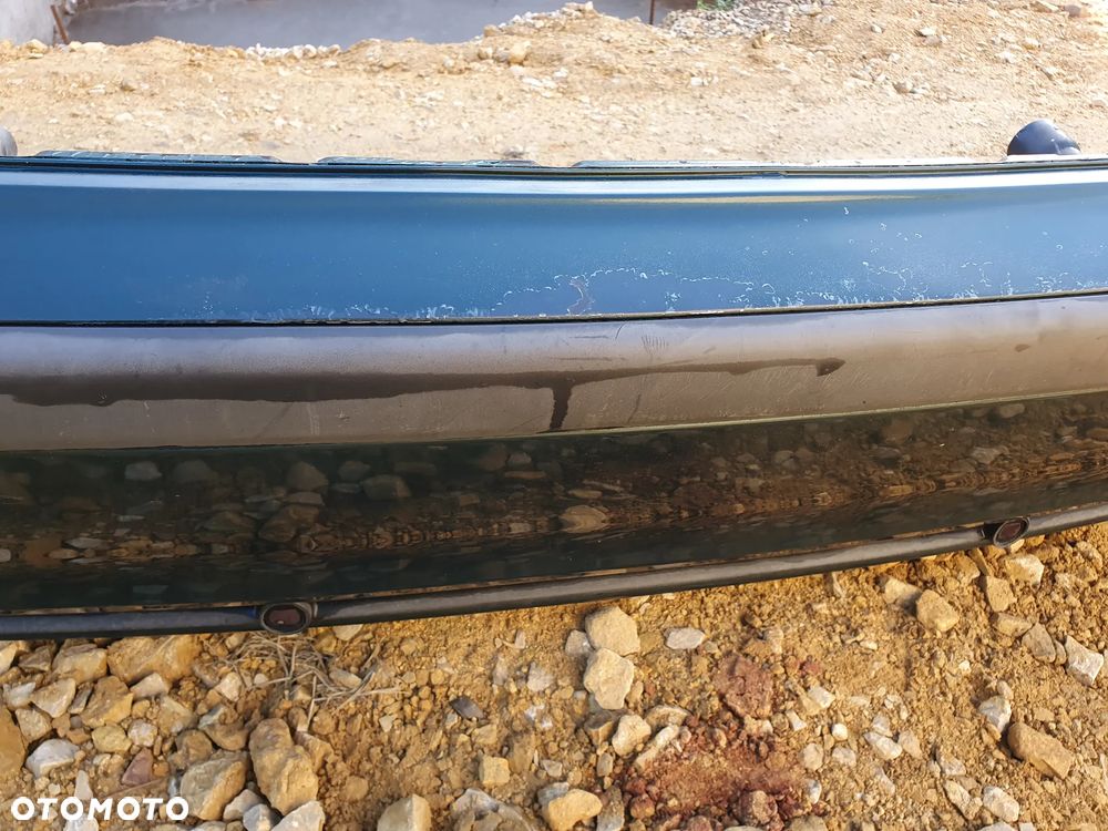 BMW E46 ZDERZAK TYŁ TYLNY KOMPLETNY 4X PDC WIĄZKA 8374530 8195309 8195313 PRZEDLIFT ZIELONY - 6