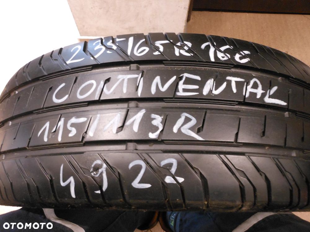 opona pojedyńcza 235/65r16c continental conti van contact 200 8,3mm lato - 1