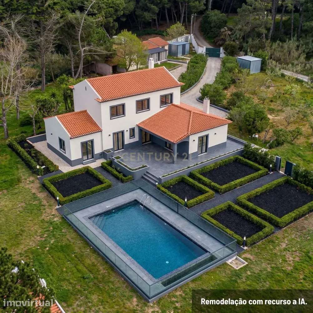 Moradia T4 -205m2  com piscina, área total 14000m2 - Sintra - Grande imagem: 5/46