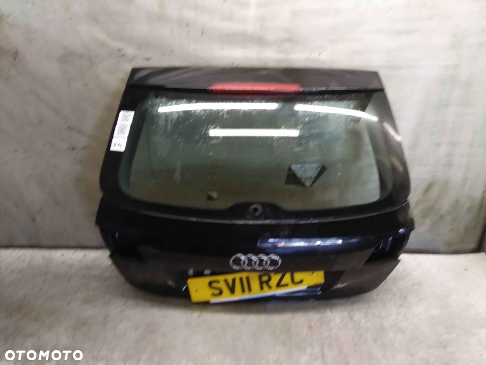 $ KLAPA TYŁ TYLNA BAGAŻNIKA AUDI A3 8P 5D LY9B CZARNY - 2