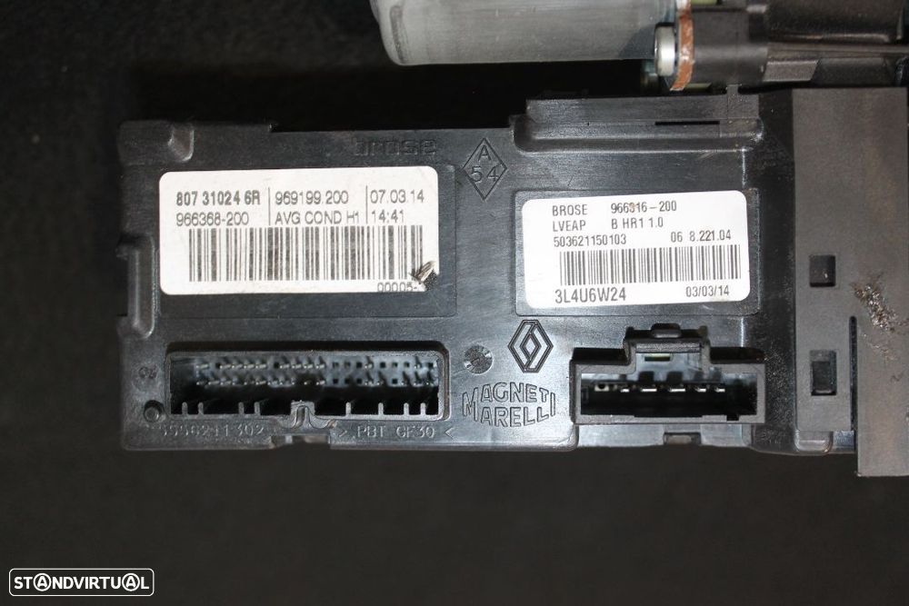 Motor Elevador Vidro Renault Megane - 3