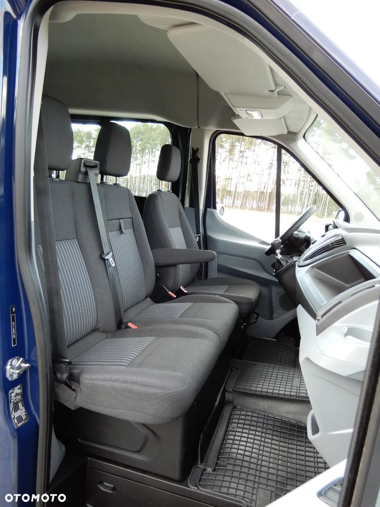 Ford Transit 2.0 DCiV 130 Km EcoBlue Wersja TREND L3H2 Blaszak Furgon 6-Cio Osobowy Doka Brygadowy Dubel + 1267 Kg Ładowność DMC 3500 Kg Stan Auta Jak Nowy UNIKAT !!! - 29