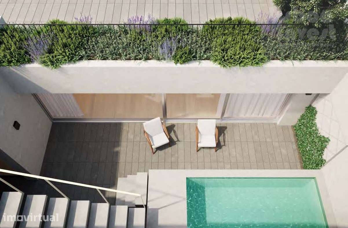 Apartamento novo T3 Triplex com terraço Av Liberdade - Grande imagem: 5/7