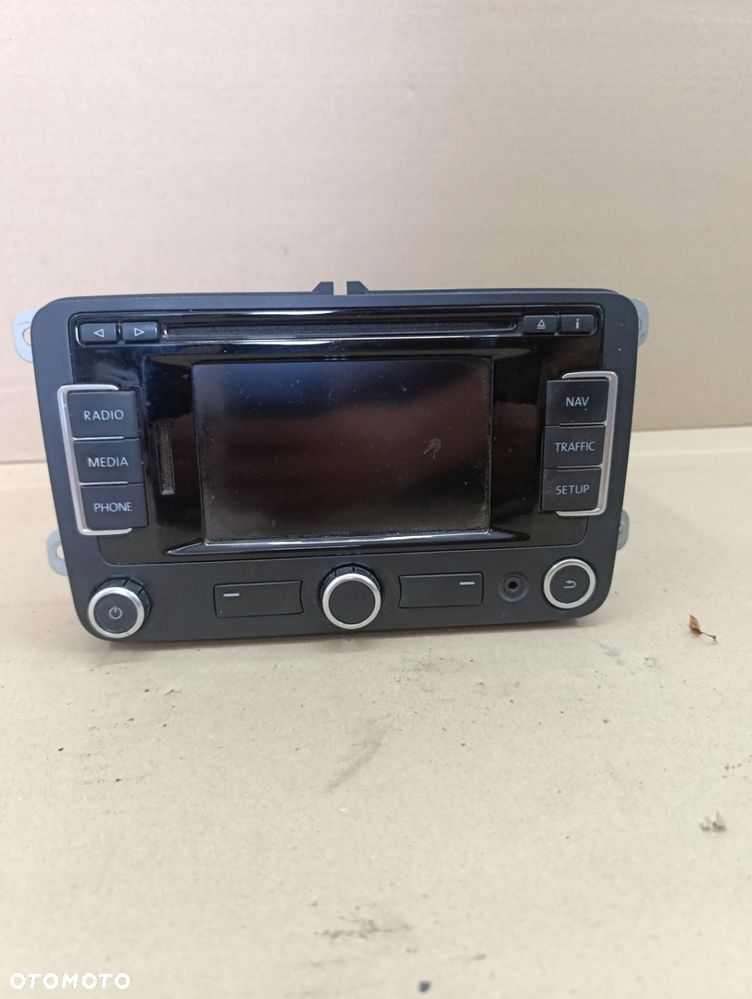 RADIO EKRAN WYSWIETLACZ VW TOURAN II 2 3C8035279A - 2