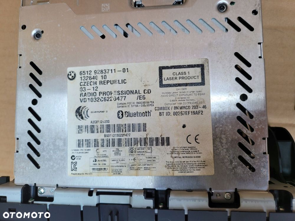 bmw radio bluetooth e81 e82 e84 e90 e93 9283711 - 2