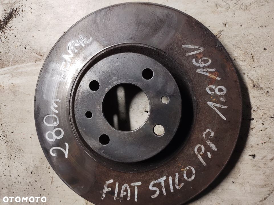 FIAT STILO tarcza hamulcowa tył 250mm - 1