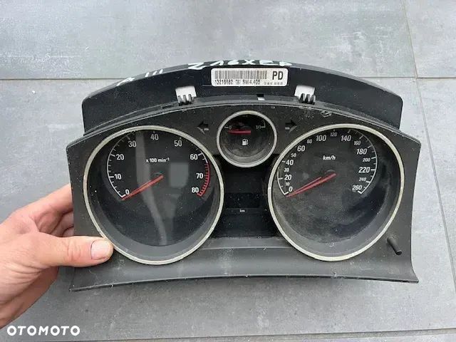 OPEL ASTRA III H ZAFIRA B LICZNIK ZEGARY - 8
