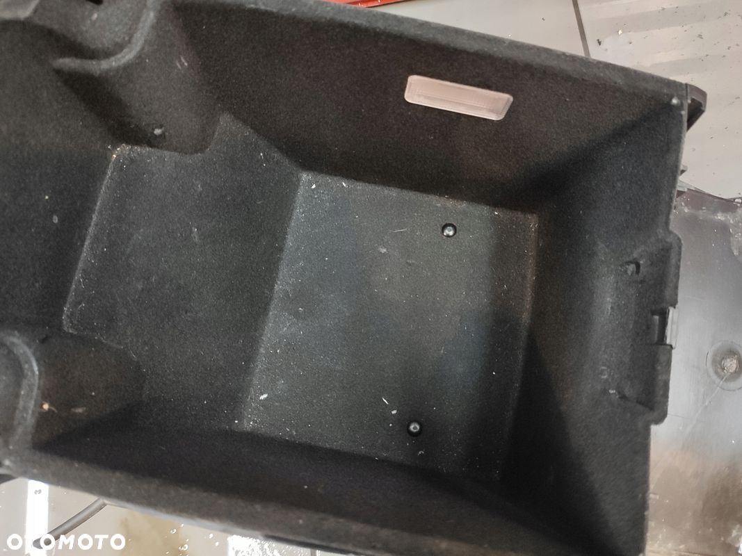 MERCEDES R-KLASA W251 PODŁOKIETNIK OPARCIE SCHOWEK SKÓRA CZARNY ORYG ŁADNY - 10