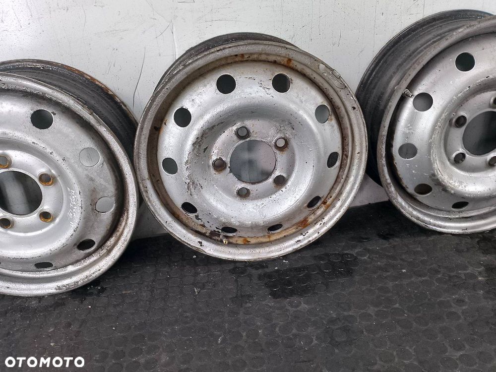 FELGI STALOWE KOMPLET 16 RENAULT MASTER II 6JX16  ET66 5X130 - 3