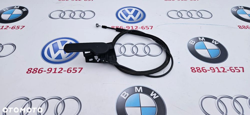 VW SCIROCCO 1K8 LIFT Linka otwierania maski silnika Cięgno Dźwignia maski  1K8823535A - 1