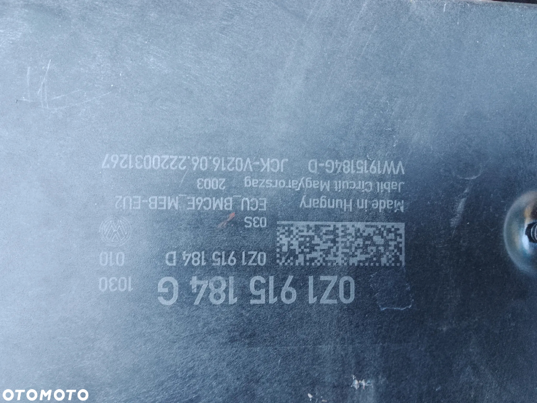 VW ID.3 ID.4 MODUŁ STEROWNIK AKUMULATORA 0Z1915184G 0Z1915184D - 4