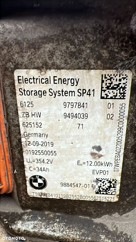 Bateria Trakcyjna BMW G20/G21/G30 9797841 2019 rok 328 hybrid 12 kW - 1