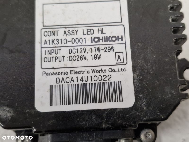 NISSAN LEAF I 1 PRZETWORNICA MOODUŁ LED LAMPY REFLEKTORA A1K310-0001 - 5