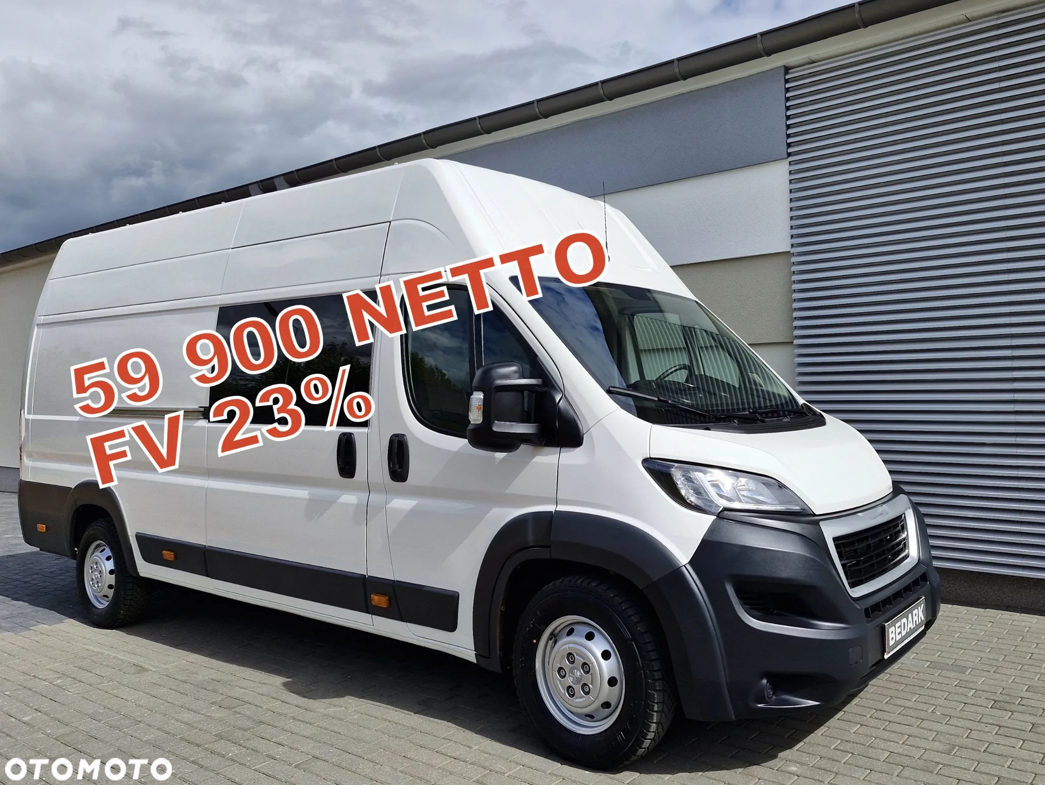 Peugeot Boxer, L4H3 MAXI, BRYGADÓWKA,7 miejsc DOKA, klima - 2