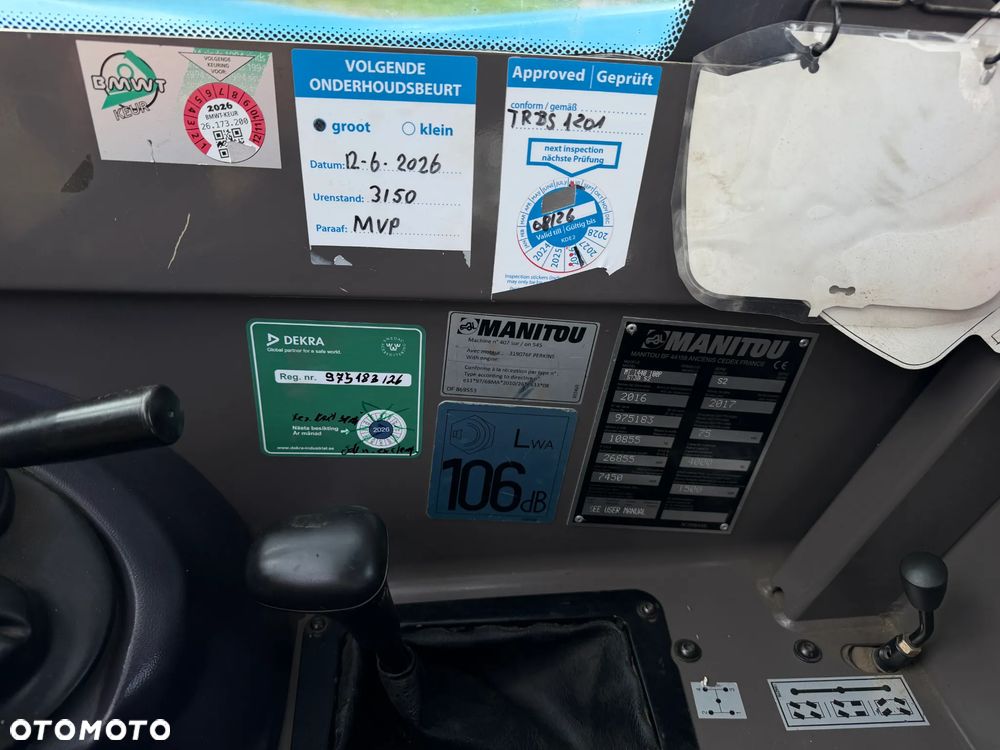 Manitou MT1440. Ładowarka Teleskopowa 14 metrów wysuw! UDŹWIG 4 TONY! Przebieg 2900 mtg. Maszyna jak Nowa z SALONU. 2017 rok. z Norwegii z Gospodarstwa rolnego! Silnik PERKINS Turbo 110 km. Aktualne Serwisy w Dekra. Nowy Model sterowane wszystko z 1 dżojstika. Ani deka luzów czy wycieku. OKAZJA! Jazda REWERS + 4 biegi. Skręt 3 tryby. Wyjście Hydrauliczne na maszcie, Poziomowanie ośi stabilizatory! Wyjścia Hydrauliczne na maszt! Okazja Ani deka luzów i wycieków. Wersja Norweska. Wielka Okazja - 7