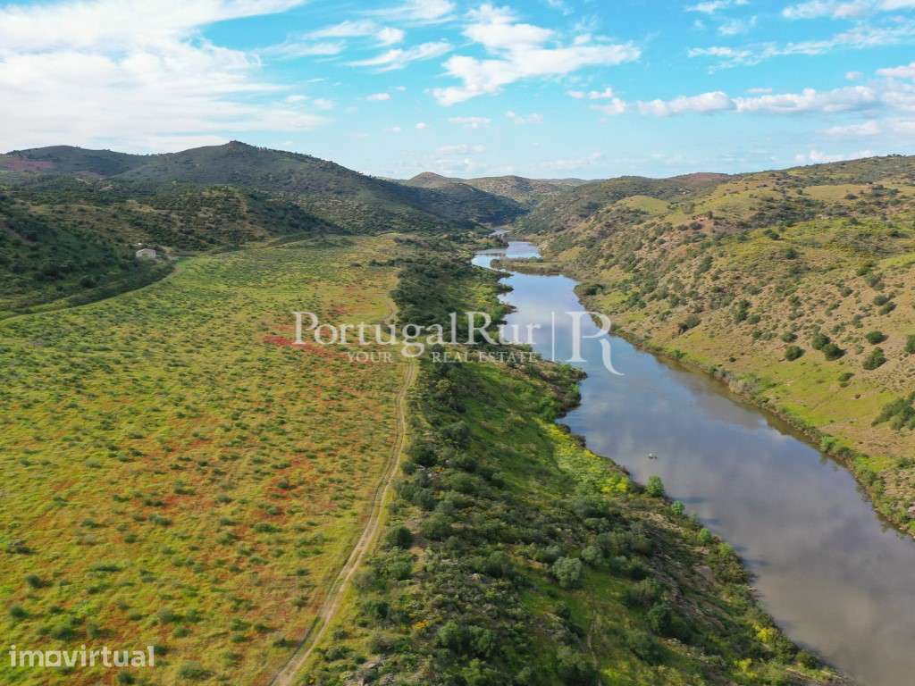 Herdades de Caça com 1300 Hectares, junto do rio Guadiana - Grande imagem: 2/60