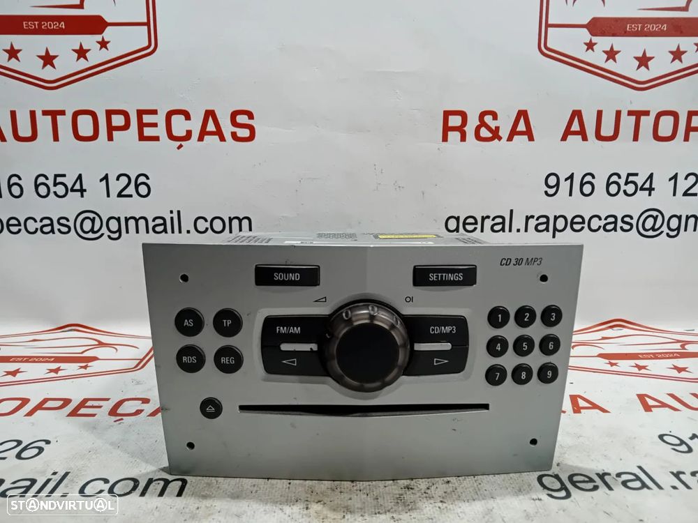Auto Rádio Opel Corsa D 497316088 Original - 1
