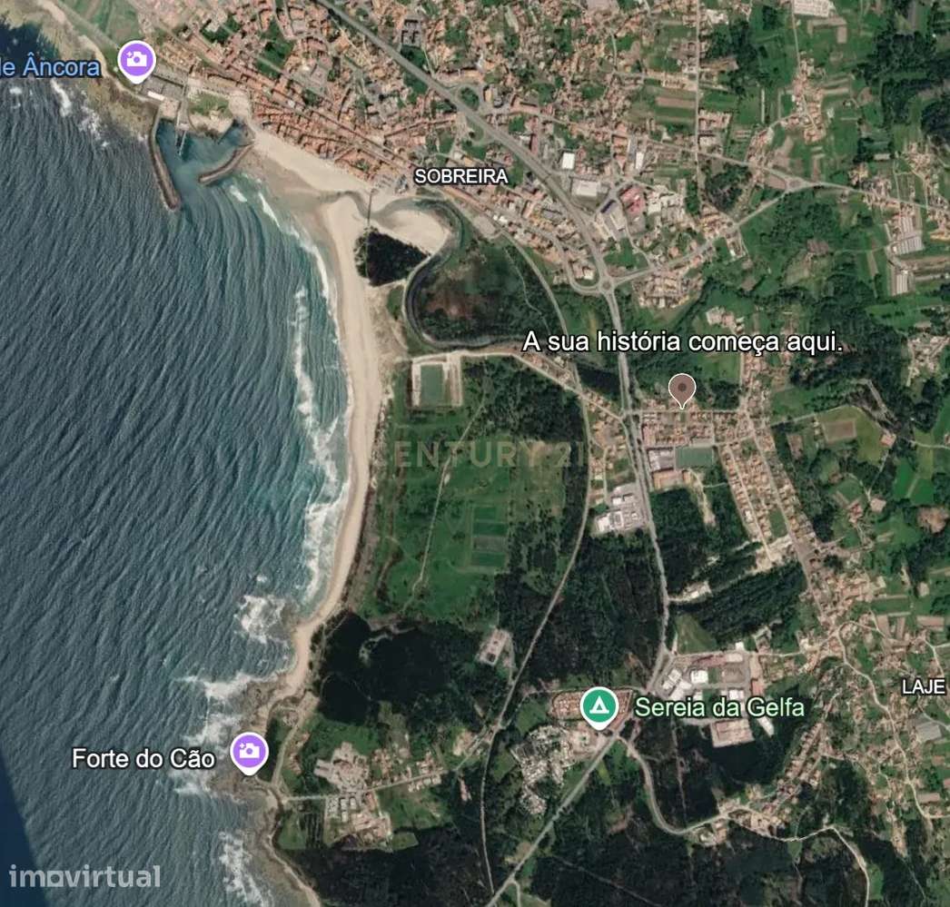 Terreno Urbano com 518m² e Frente para Duas Ruas em Âncora, Caminha - Grande imagem: 3/20