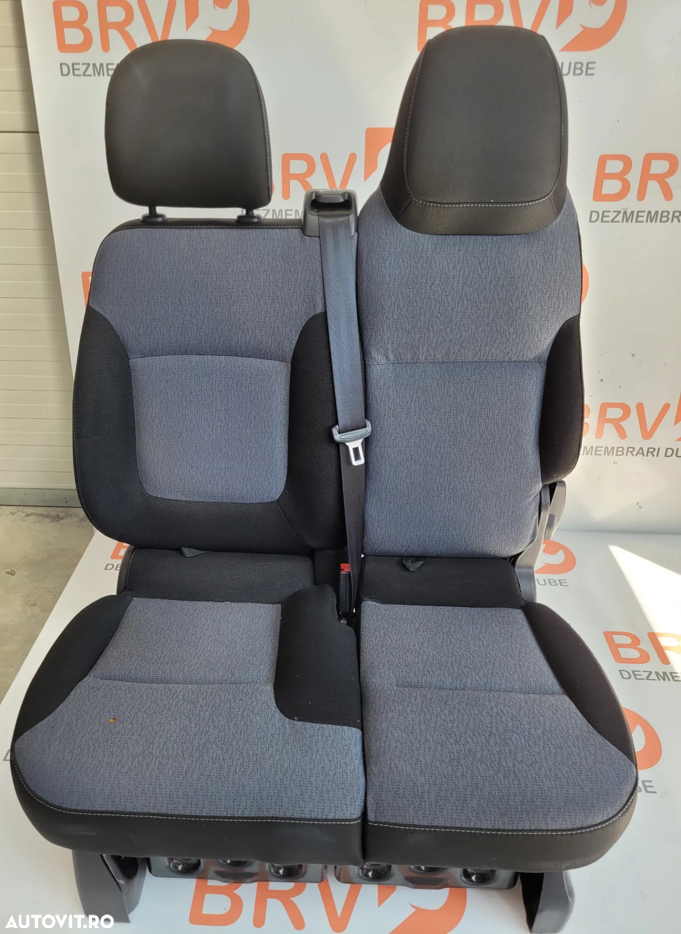 Bancheta 2 loc. pentru Renault Trafic / Opel Vivaro / Nissan Primastar Euro 5/Euro 6 - 3