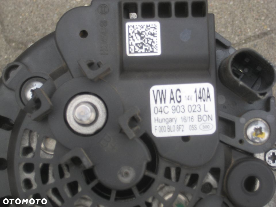 skoda octavia iii 3 1,4 tsi alternator bosch 04c903023l 140a - 7